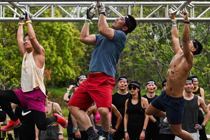 斯巴达勇士上海站开启 超8000名勇士共度挑战周末