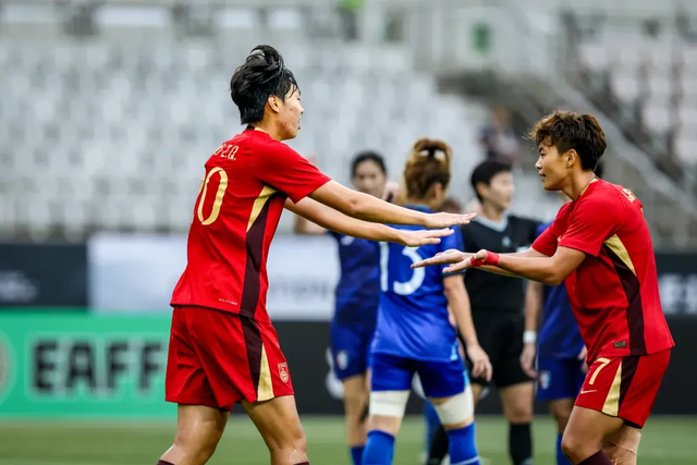 中国女足迎战中国台北队 晋级四强直通世界杯